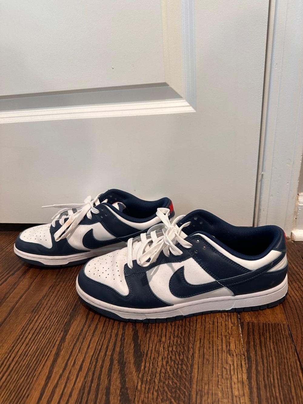 Nike Dunk Low “Valerian Blue” Mens Navy and White Low-Top Skate Sneakers